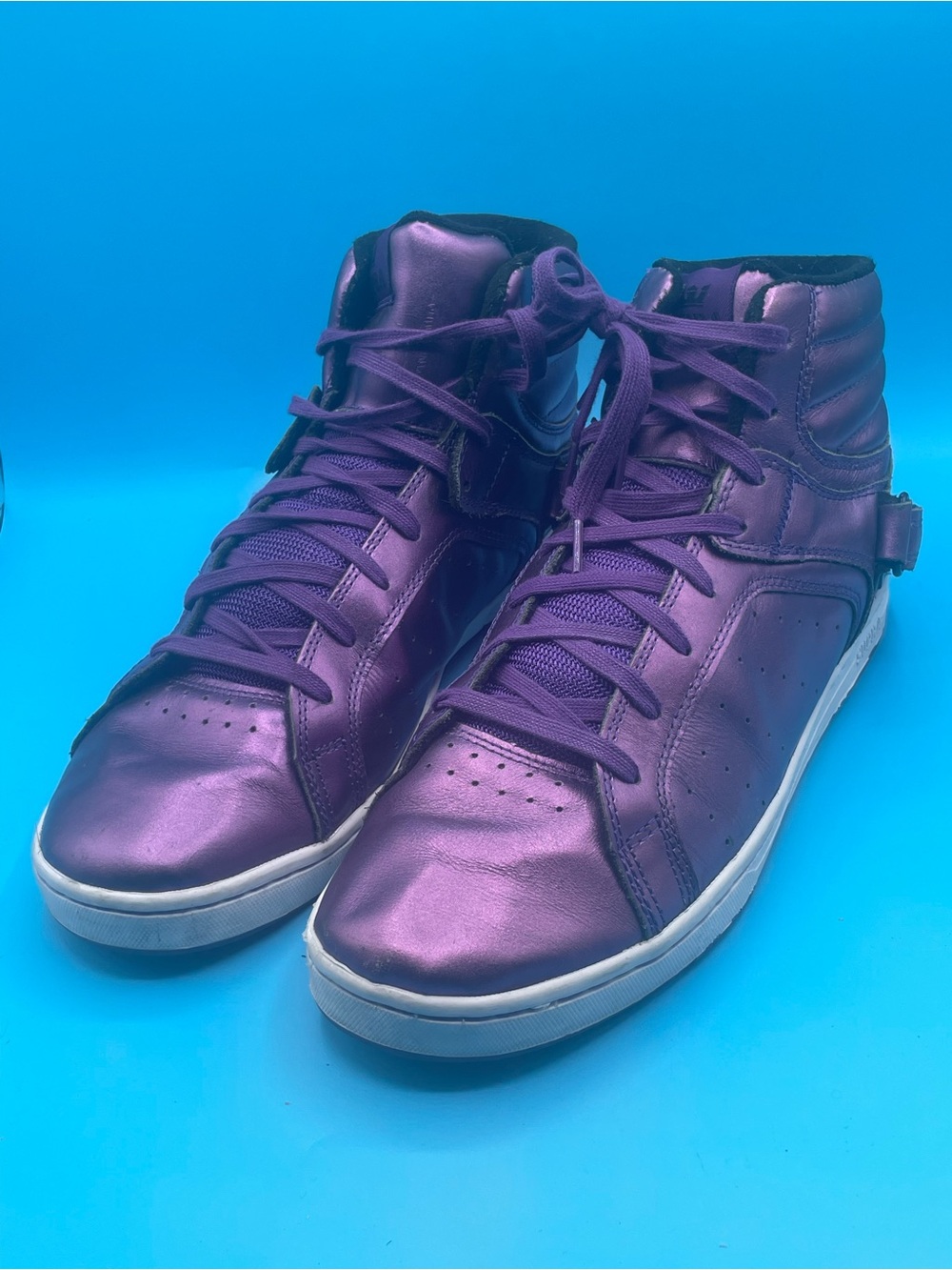 Supra‎ Suprano Purple high-top sneakers - Picture 4 of 4